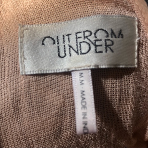 ❤️UO Urban Outfitters Out from Under Halter Dress Tunic Top Pockets Asymmetrical - Picture 4 of 8